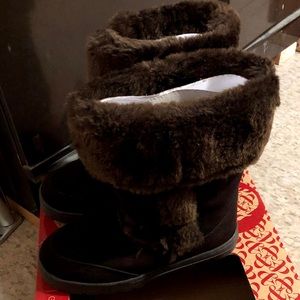 Style & Co Fur Boots Women’s Size 6